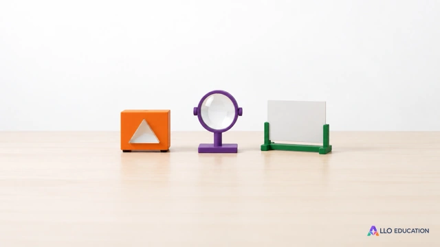 Construire une image avec deux rayons